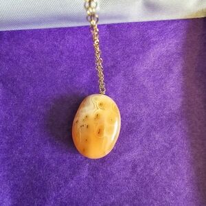 Carnelian custom necklace